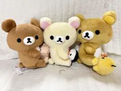 リラックマ ぶるぶるハグぬいぐるみ 全3種コンプリートセット - メルカリ
