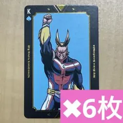 ♤5 障子目蔵 ヒロアカ 箔押し トランプ ヒロアカ展 原画展 原作