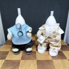 ミニチュアドール服　ハンドメイド　大人服２着１セット