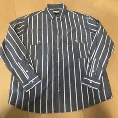 BAYFLOW ベイフロー　SOLOTEX ストライプシャツ 長袖のサムネイル