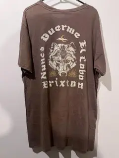 Brixton ブラウン Tシャツ Lサイズ