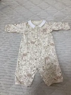 Comme Ca Fossette 動物柄ロンパース