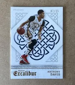 25枚限定Panini Excalibur Anthony Davis