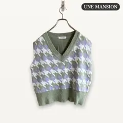 zB1442【FREE】UNE MANSION ニット/セーター vネックのサムネイル