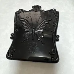 ANNA SUI アナスイ 蝶モチーフ 折りたたみミラー ブラック