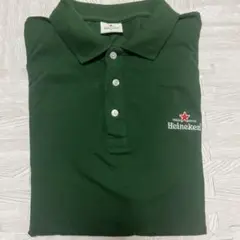 Heineken ダークグリーン ポロシャツ