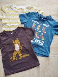 キッズ 半袖Tシャツ 3枚セット 90cm