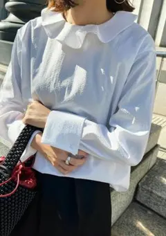 (美品❗)bow.a ボウエー RIBBONBLOUSE ブラウス bow.a ボウエー RIBBON BLOUSE リボンブラウス