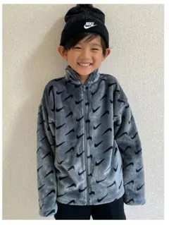 NIKE フリースジャケット 110cm~ グレー