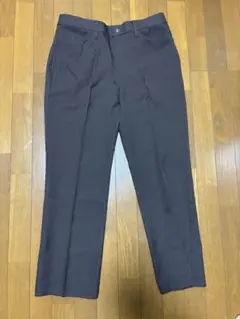 GU テーパードパンツ ブラウン