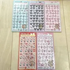 早い者勝ち✨【正規品】サンリオ ボンボンドロップシールmini ミニ 5枚セット