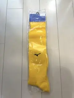 新品　ミズノ　サッカーソックス 黄　25-27cm P2MX806145