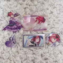 中野二乃 五等分の花嫁 アクスタ 缶バッジつき