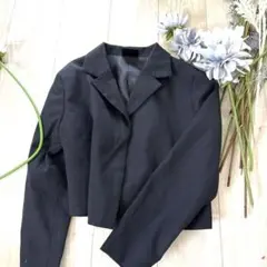 べべ　 黒 ショート丈ジャケット 110