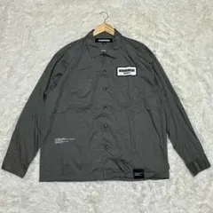 現行 NEIGHBORHOOD ネイバーフッド グレー 長袖シャツ　L