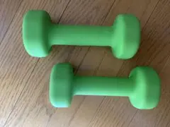 PROIRON 2kg グリーンダンベル