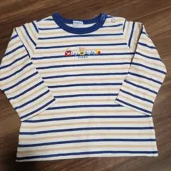 MIKIHOUSE ミキハウス　ロンT　カットソー　トップス　長袖 ボーダー