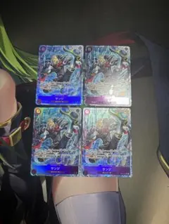 最安値　サンジ SR パラレル OP07-064 4枚