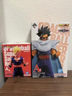 ドラゴンボール フィギュア　一番くじ　悟飯　2点セット