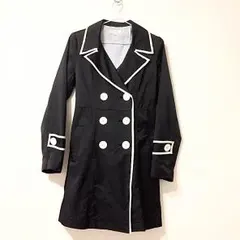 送料無料＊黒トレンチコート