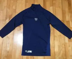 アンダーアーマー　野球　インナーシャツ　M ネイビー