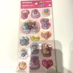 新品 ケアベア ポップデコパーティー わたあめカプセルシール ピンク