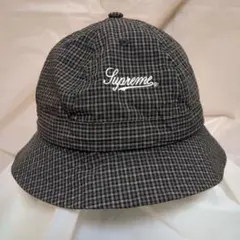 Supreme チェック柄 バケットハット