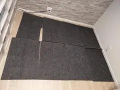 ピアリビング 足音マット 【不整形８枚】　防音マット