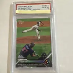 大谷翔平 topps now WBC PSA10 トラウト - メルカリ