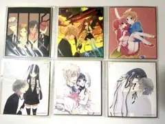 四月は君の嘘 Blu-ray 購入特典 スタッフ描き下ろしミニ色紙 全9枚