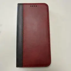 G9 Pixel 9A 手帳型ケース 赤黒