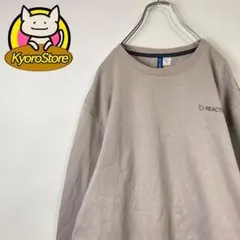 【E002】スウェット ワンポイント プリント シンプル デザイン◎ 古着