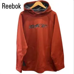 Reebok フード付きパーカー　ロゴ　パーカー　海外企画　アメリカ古着