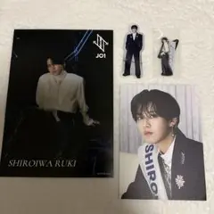 JO1 白岩瑠姫 BE CLASSIC フライヤー FCステッカー/ポスカ