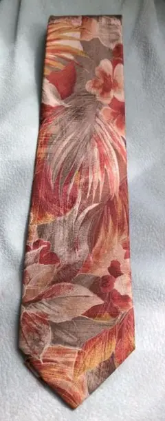 Ermenegildo Zegna 花柄 シルクネクタイ