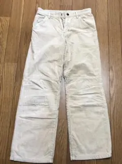 コーデュロイパンツ　アイボリー