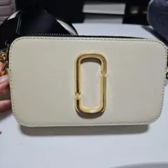 MARC JACOBS クリームショルダーバッグ