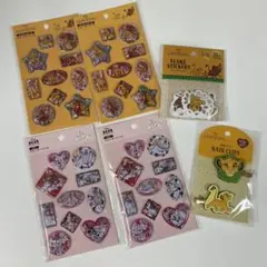 ウォーターシール　101匹わんちゃん ライオンキング　他セット