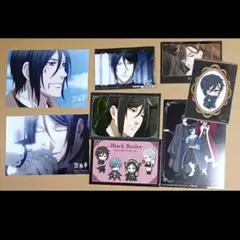 セバスチャン　8点セット　黒執事　特典　劇場版　ブロマイド　ポストカード