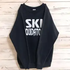 《USA製》Murina☆スウェット デカロゴ ブラック