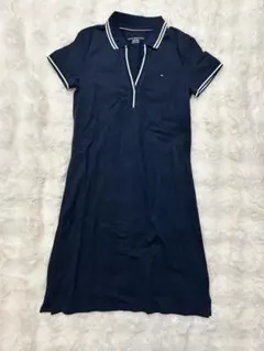 TOMMY HILFIGERトミーヒルフィガー 半袖ワンピース　ポロシャツワンピ