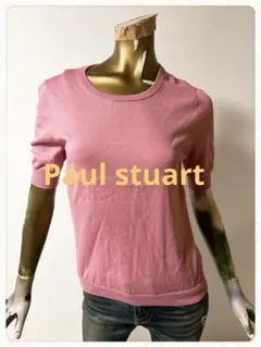 ☘️T23547☘️Paul stuart 半袖 サマーニット トップス 6のサムネイル