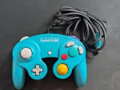 ゲームキューブコントローラー　エメラルドブルー