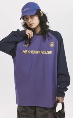 HEYHENRY HOUSE ラグラン ロングスリーブTシャツ