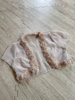 本日限定値下げ！　ドレス　ボレロ　半袖　シフォン　Mサイズ