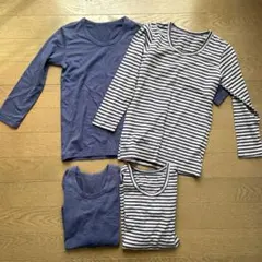 長袖カットソー　４枚セット
