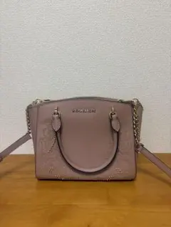 マイケルコース バッグ フラワー スタッズ