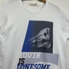 Ground Yヨウジヤマモト tシャツ トップス カットソー ホワイト ロゴのサムネイル