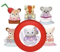 シルバニア　どきどきコレクション　赤ちゃんティータイム　ゾウの赤ちゃん