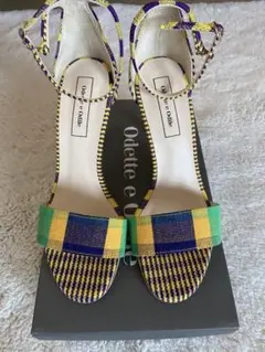 Odette e Odile 未使用アンクルストラップ9㎝ヒールサンダル